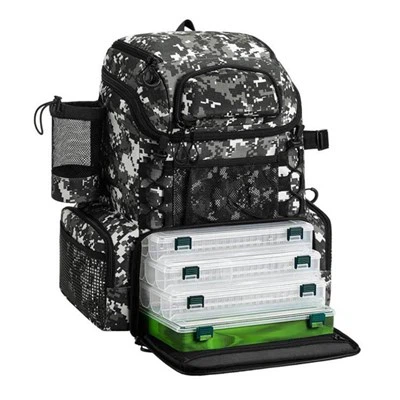 4箱の釣りタックルバックパック